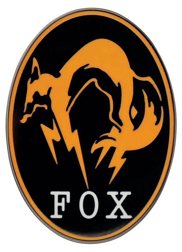 Metal Gear Solid Delta Ansteck-Pin Fox Limited Edition