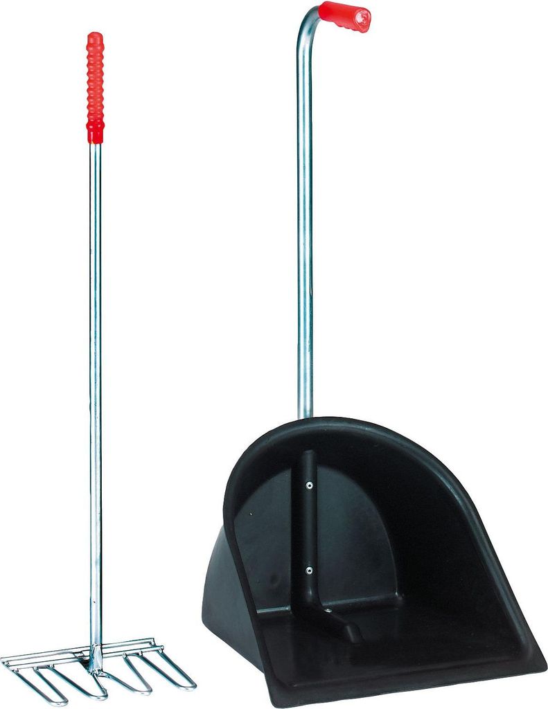 KERBL Mistboy schwarz Höhe 75 cm, Mistkratzer für die Immagine del prodotto 