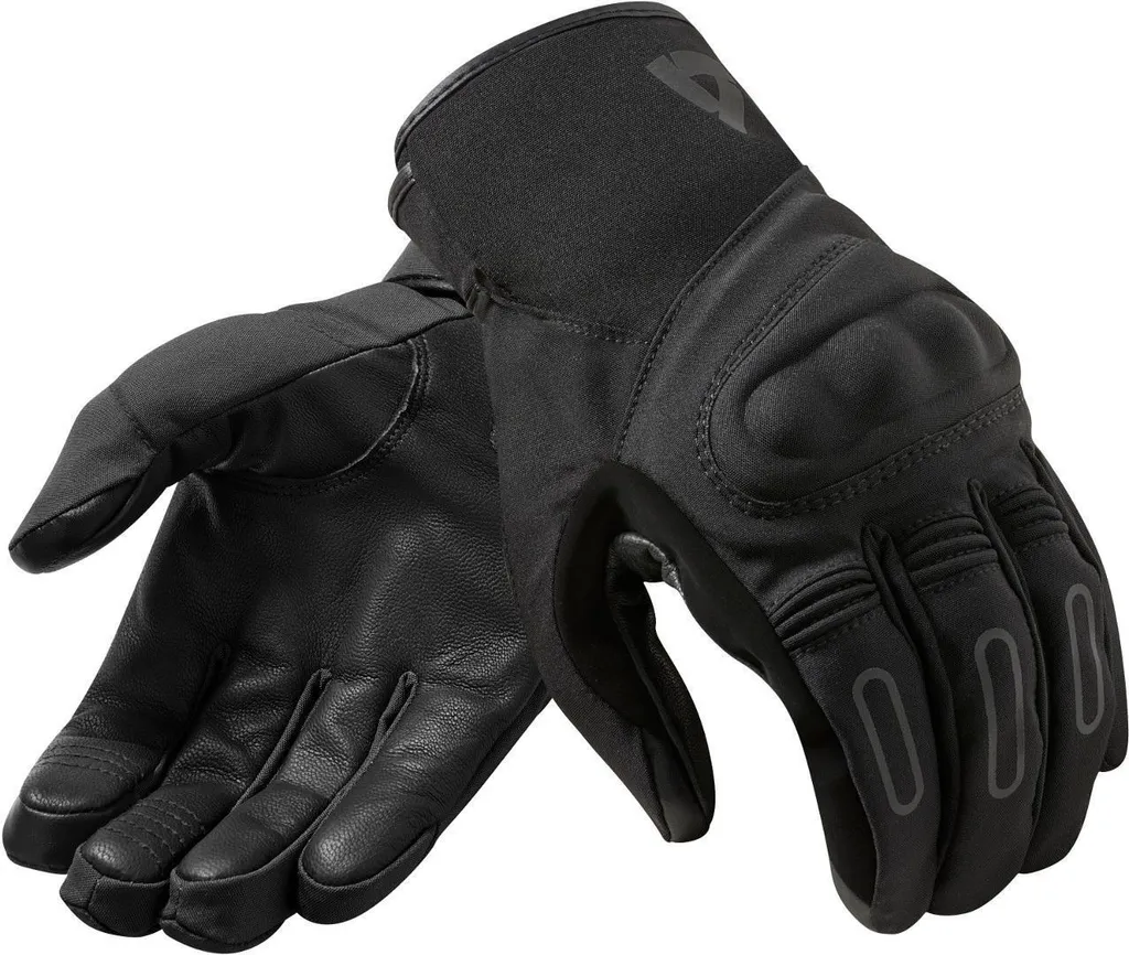 Gants de moto étanches Revit Cassini H2O mi-saison couleur noir