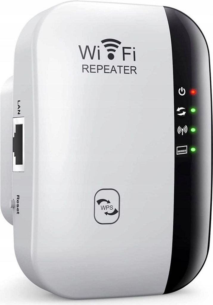 QIKtech Wzmacniacz sygnału Wi-Fi NAJMOCNIEJSZY PRO 300Mbps Zdjęcie produktu 