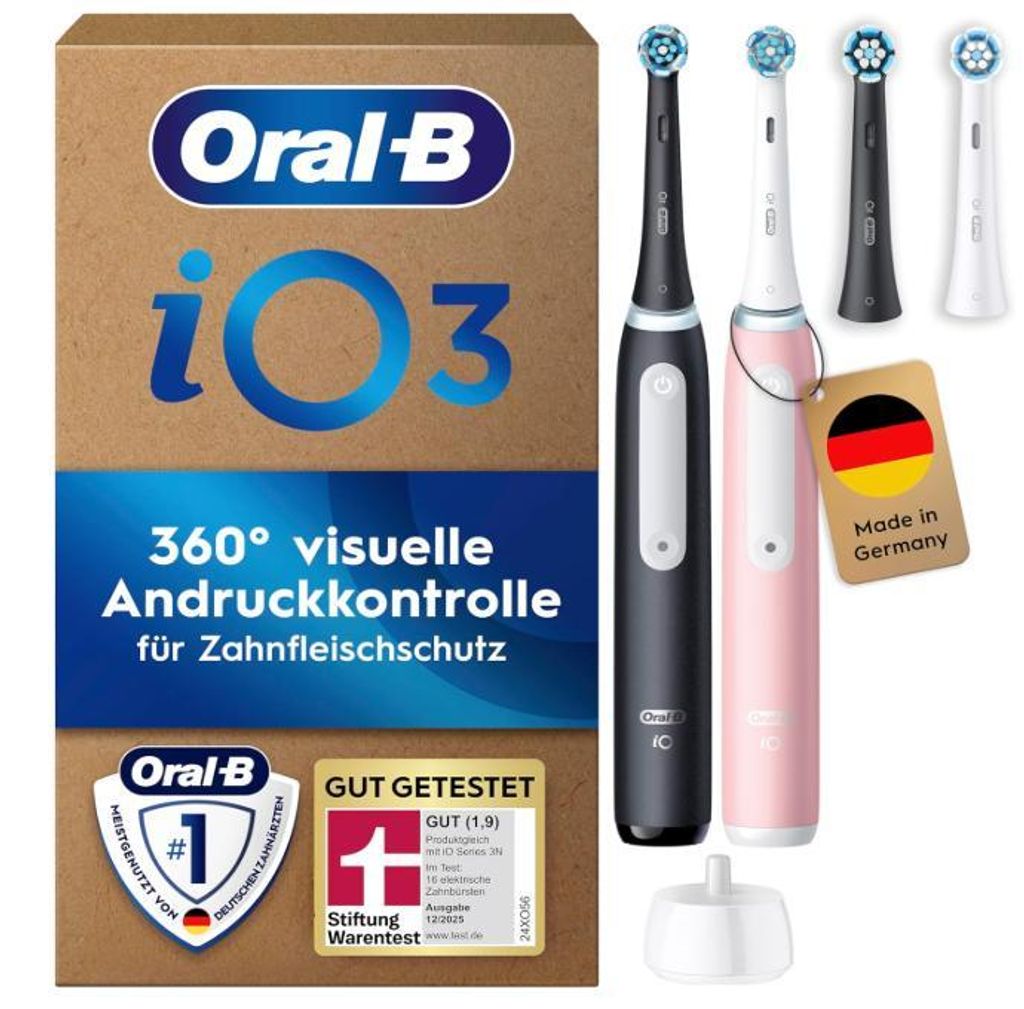 Oral-B iO Series 3 Plus Edition Doppelpack Elektrische Produktbild 