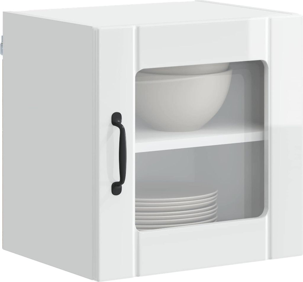“2026 Modern“ Küchenschrank 2 pcs - Montage erforderlich - Hochglanz Weiß 40 x 31 x 40cm - Designermöbel 221633 - Küchenschränke