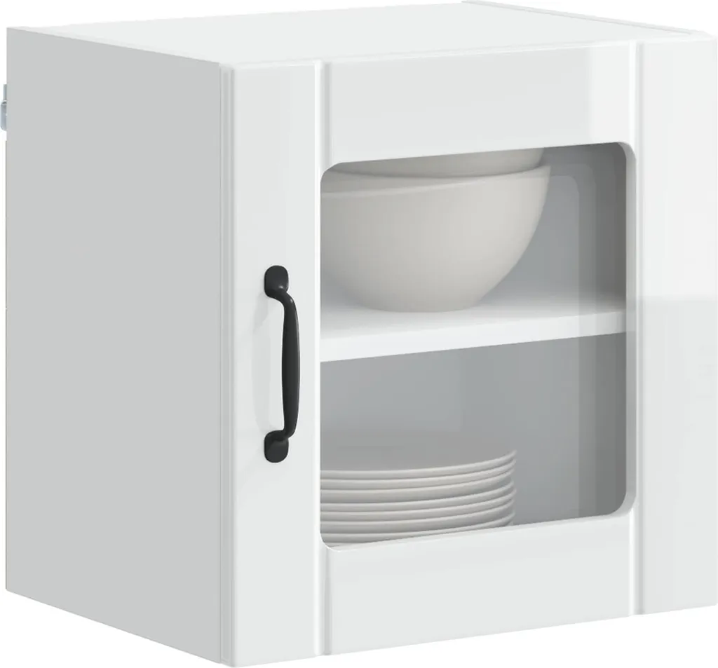 Mobile Cucina SYFAX Bianco Lucido 40cm - Design Moderno e Funzionale
