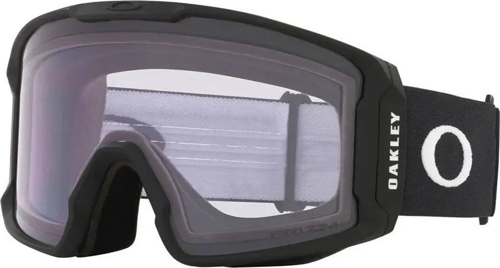 Oakley Line Miner L Matte Black Lunettes de Ski Prizm Snow Clear Noir