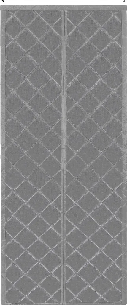 Tenda Magnetica Termica Grigia per Porte: Isolamento e Silenzio Garantito