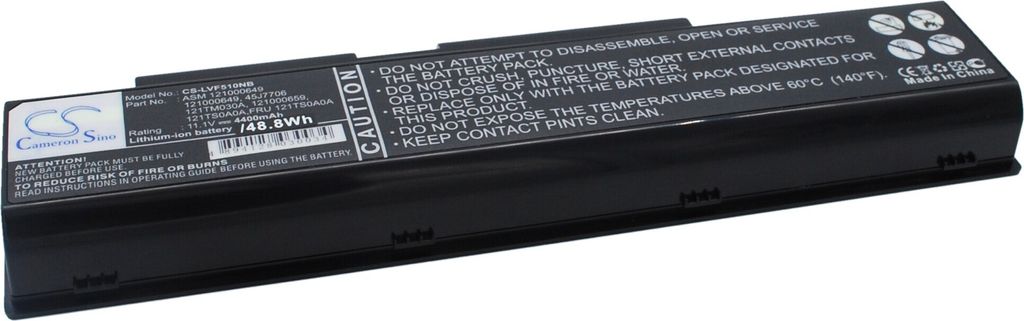 TECHTEK Batterie pour ordinateur portable compatible avec Image du produit 