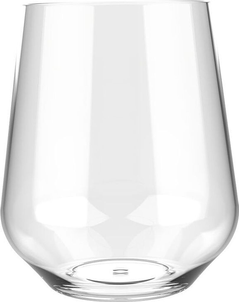 72 Mehrwegbecher Wasserglas Tritan 390ml Wiederverwendbar Kunststoff unzerbrechlich transparent Wasser Becher