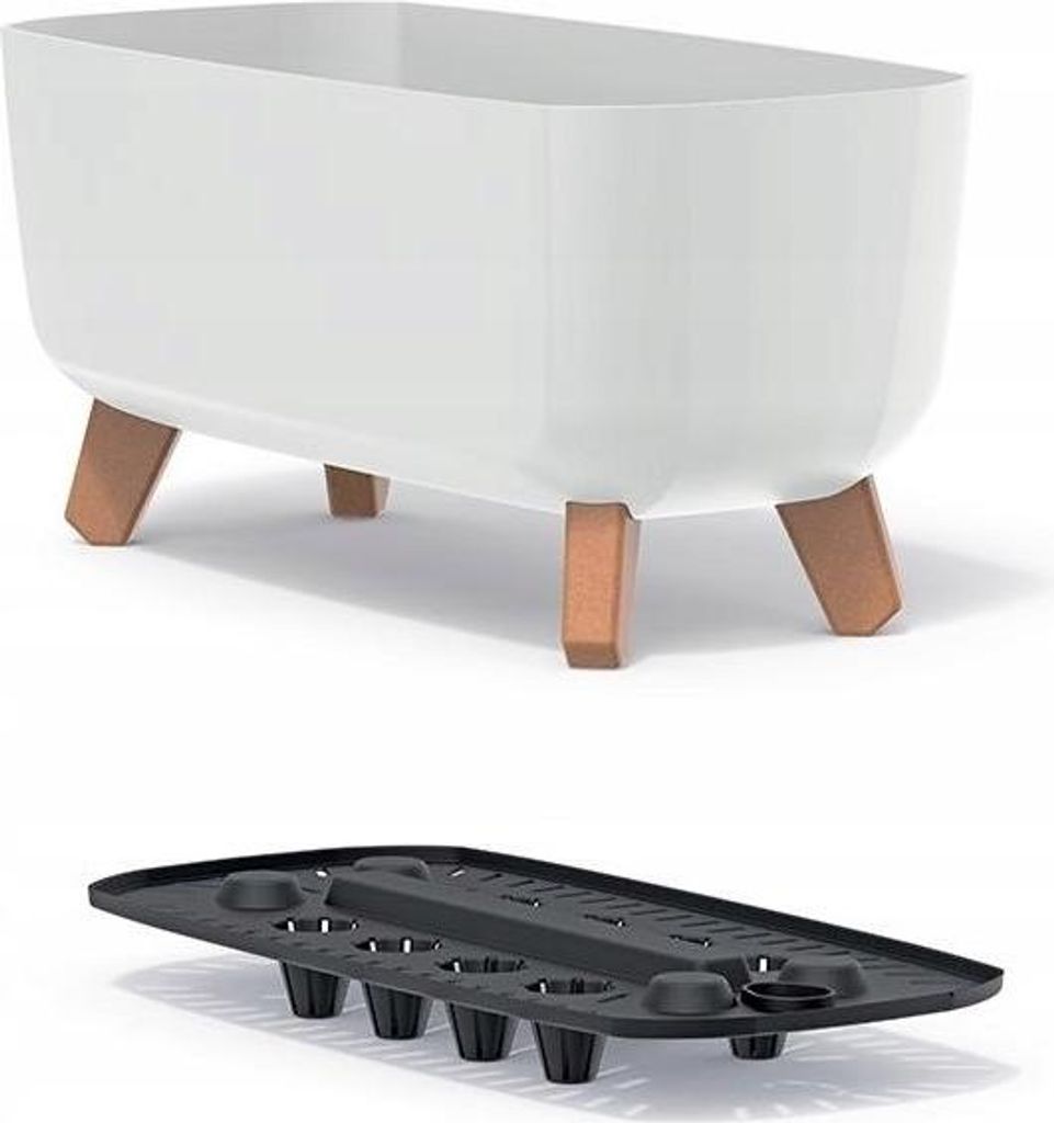 Prosperplast Gracia Case vaso da fiori DGCL600-S449 con Immagine del prodotto 
