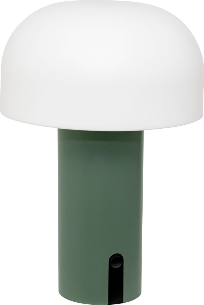 Außenlampe, grünes Metall, JANY, 22 cm