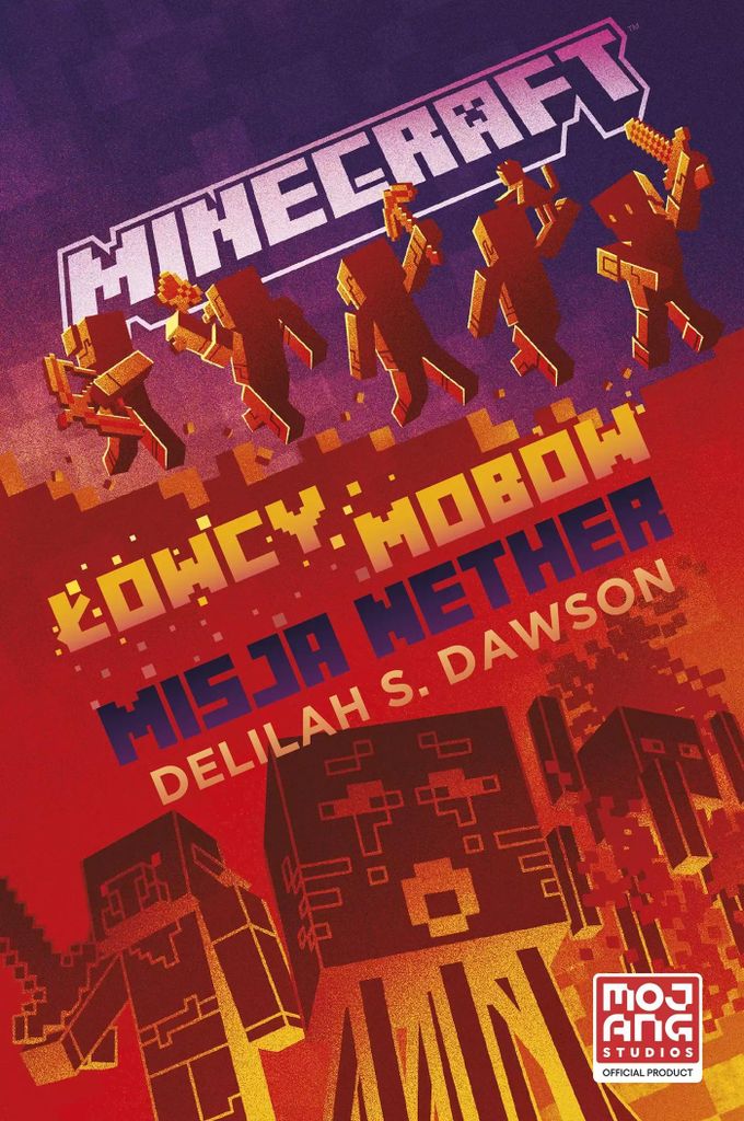Minecraft £owcy mobów Misja Nether Dawson Delilah (Buch auf Polnisch)