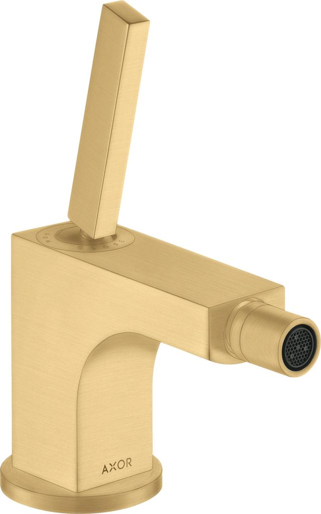 hansgrohe AXOR Citterio Einhebel-Bidetmischer, Zugstangen-Ablaufgarnitur, Pinhebel, 39210250