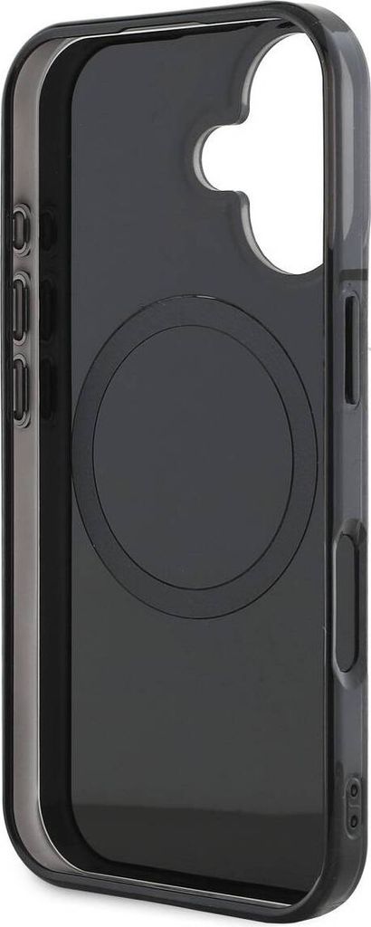 AMG iPhone 16 Back cover case - Double layer - Magsafe - Black