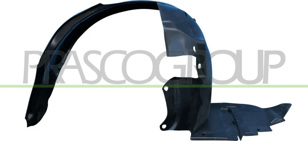 Protection de roue avant droite Laguna III - Pièce PRASCO RN0863603