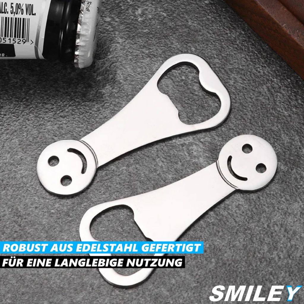 SMILEY Flaschen Öffner & Einkaufswagenlöser Produktbild 4
