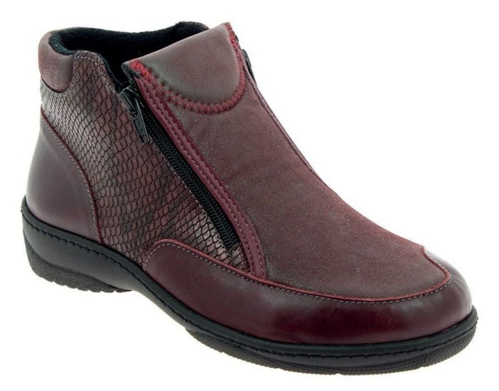 PodoWell MARJORIE scarpa polo larga da donna bordeaux, Immagine del prodotto 