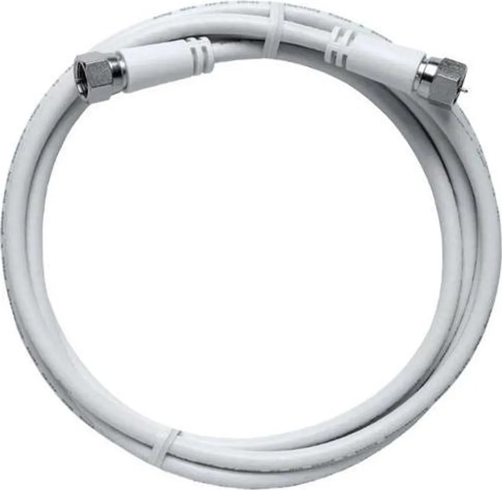 Cavo Satellitare Axing 1.5m 85dB F-F | Vivi lo Sport in 4K Senza Lag