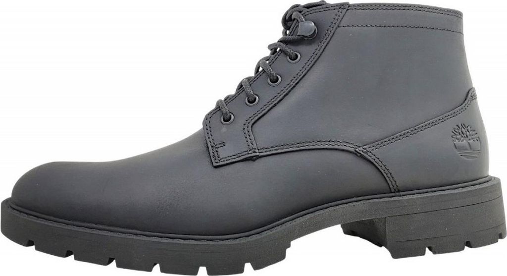 Timberland Elmhurst MID Lace up Chuk Herren Schnürstiefel in Schwarz, Größe 9.5
