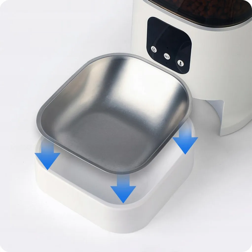 Distributeur de graines oiseaux automatique programmable Wifi Tuya
