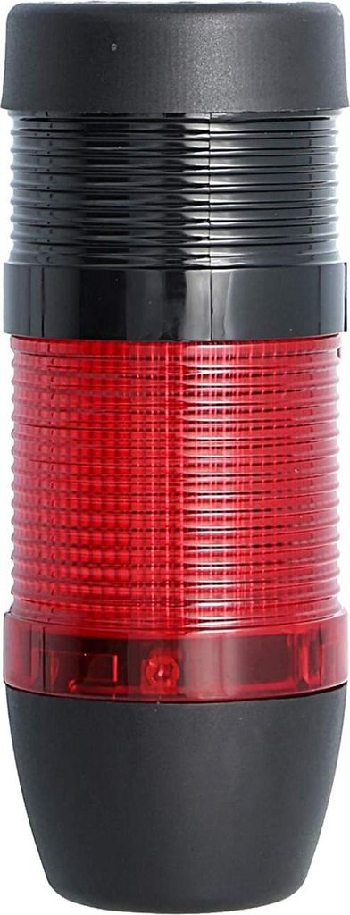 STEX24 Signalsäule rot, 50mm, 24V AC/DC, LED-Blinklicht mit Summer, SS50-B1/24 107 Lautstärke 90 db - 1 Stück