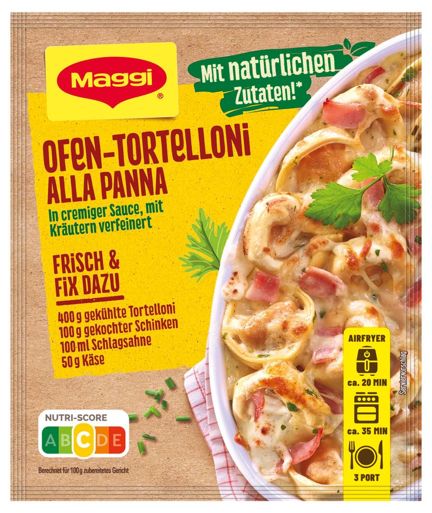 Maggi Fix do piekarnika tortelloni alla panna rafinowane z Zdjęcie produktu 