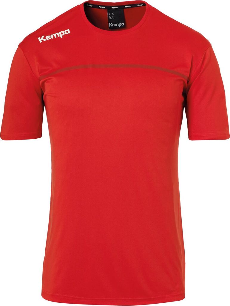 Kempa EMOTION 2.0 POLY SHIRT, rot/chilirot