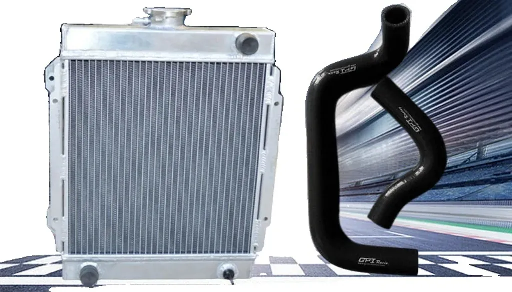 Radiateur de refroidissement en aluminium noir - Modèle Sport S1