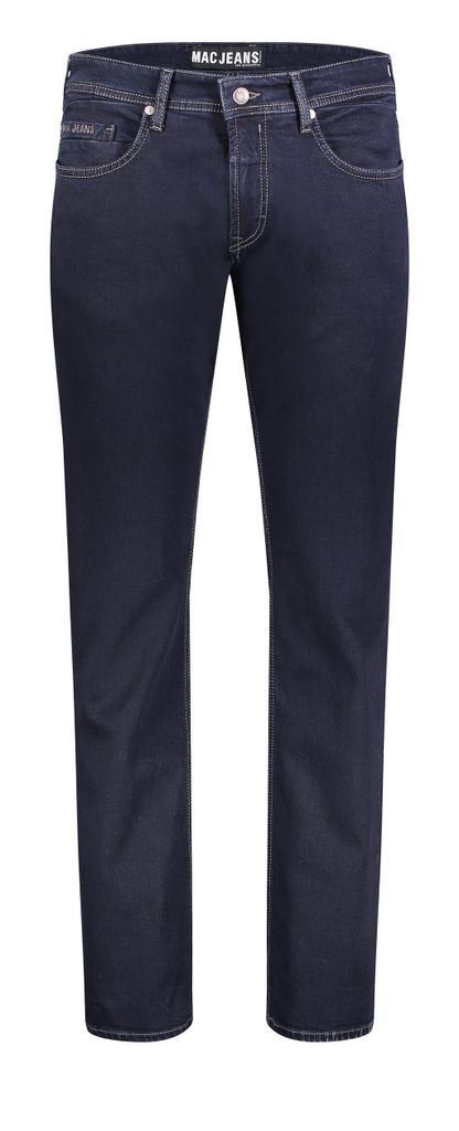 MAC Herren Jeans Shorts Arne – Stretch Denim, Moderne Passform, Kontrastnähte