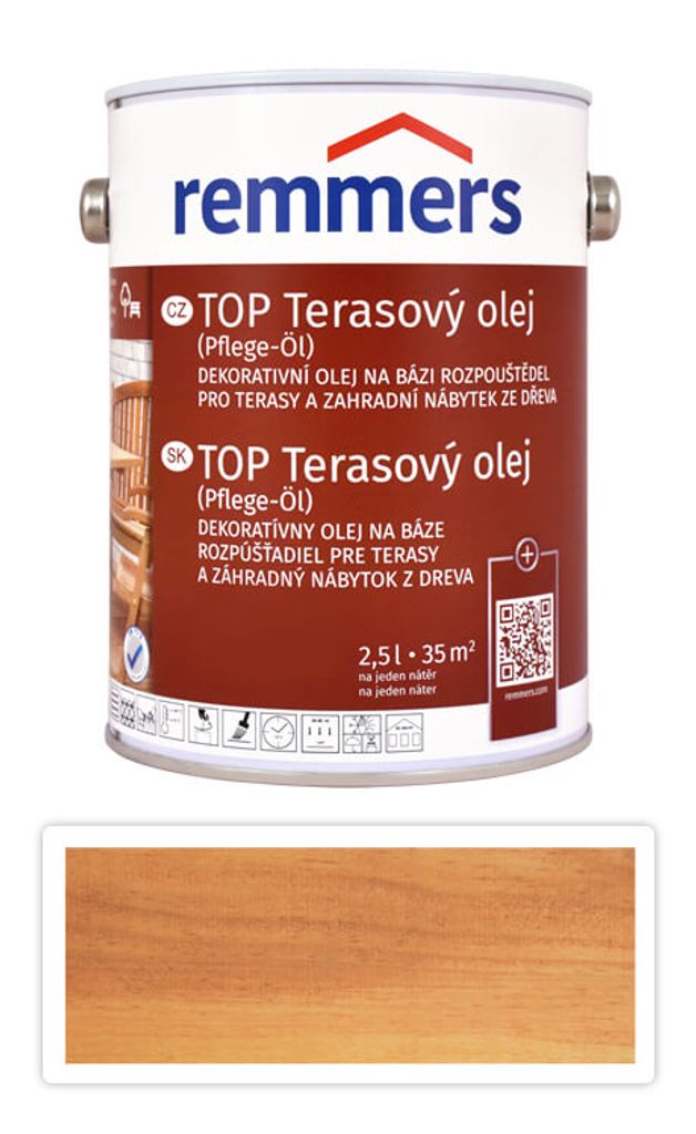 Remmers Olej na údržbu smrekovec 2,5 l Obrázok produktu 