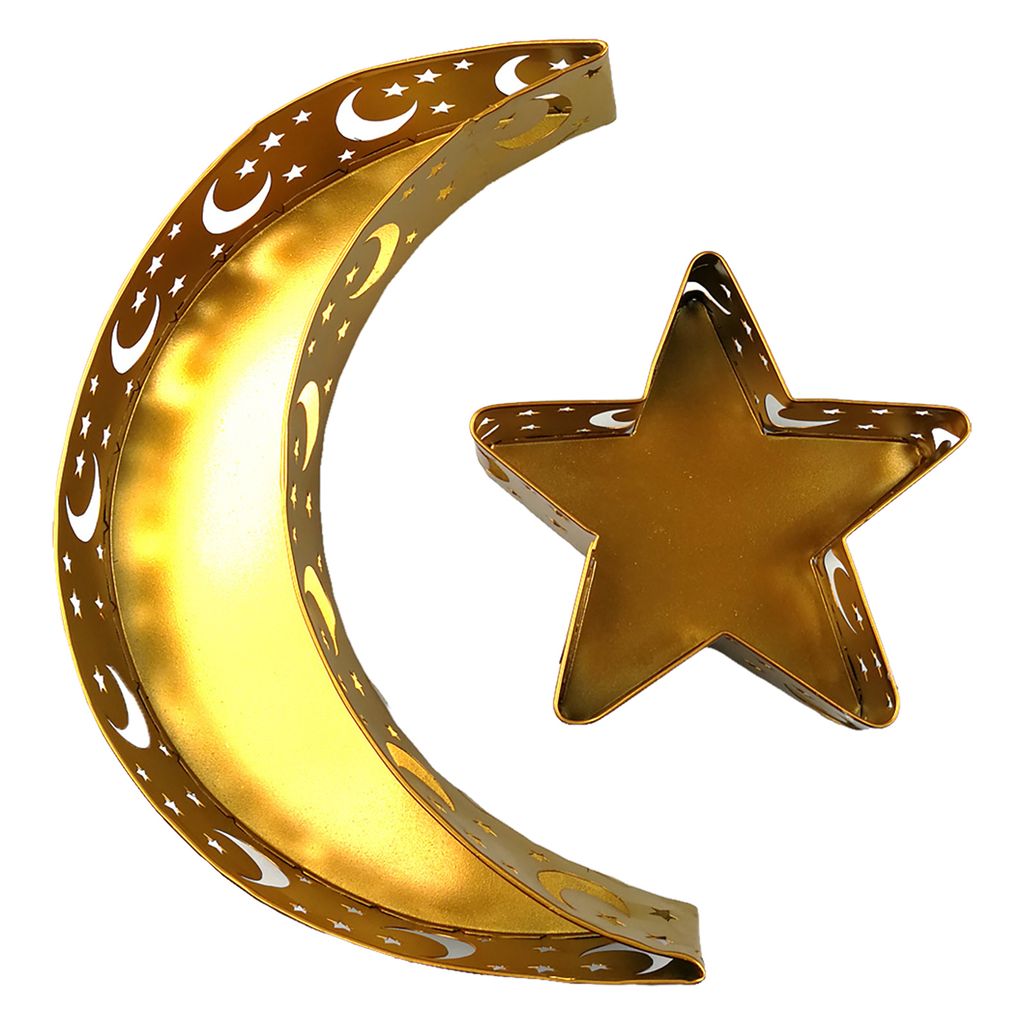 Dessertschale lang anhaltende Raumsparung wiederverwendbarer Urlaubstisch Dekoration Fruchtschale für Festival-Golden B