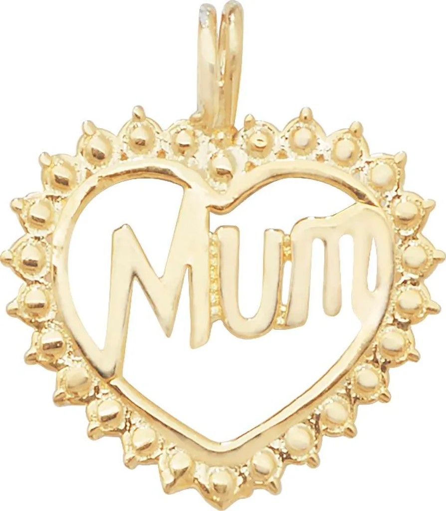 Bijou Pendentif Coeur en Or 9 Carats pour Femme - Collier Classique