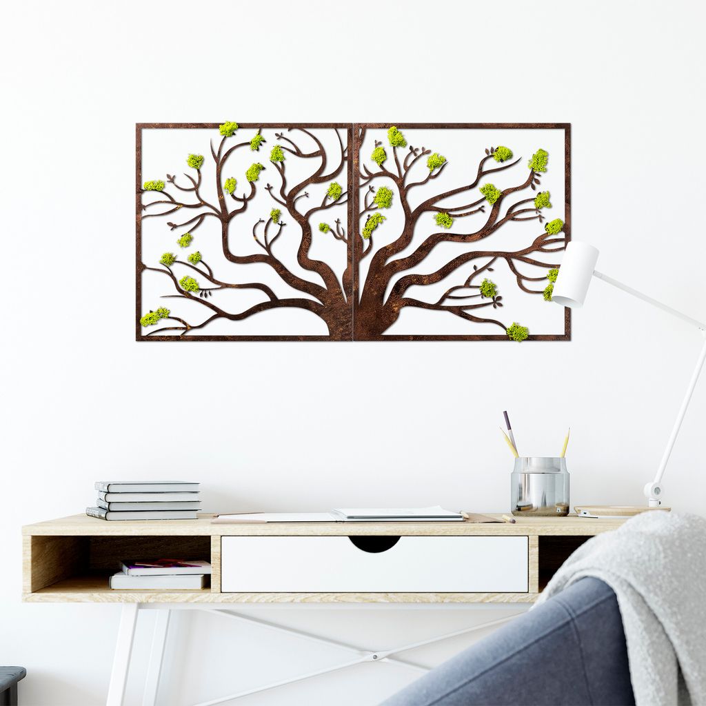 Wallity, Tree- NTR1108, Grün,Braun, Sonstige Produktbild 