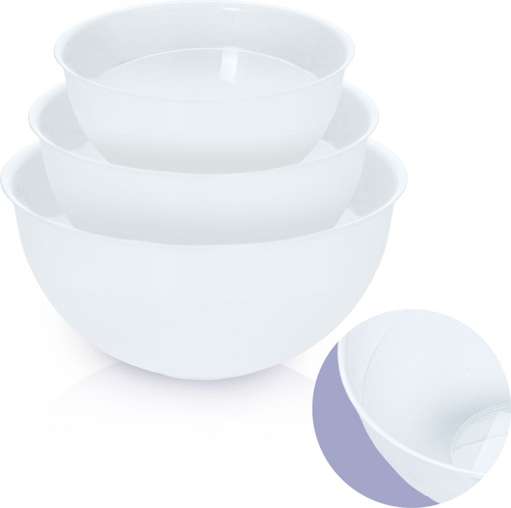 3 pezzi Ciotola da cucina Ciotola in plastica 2/3/5L per Immagine del prodotto 