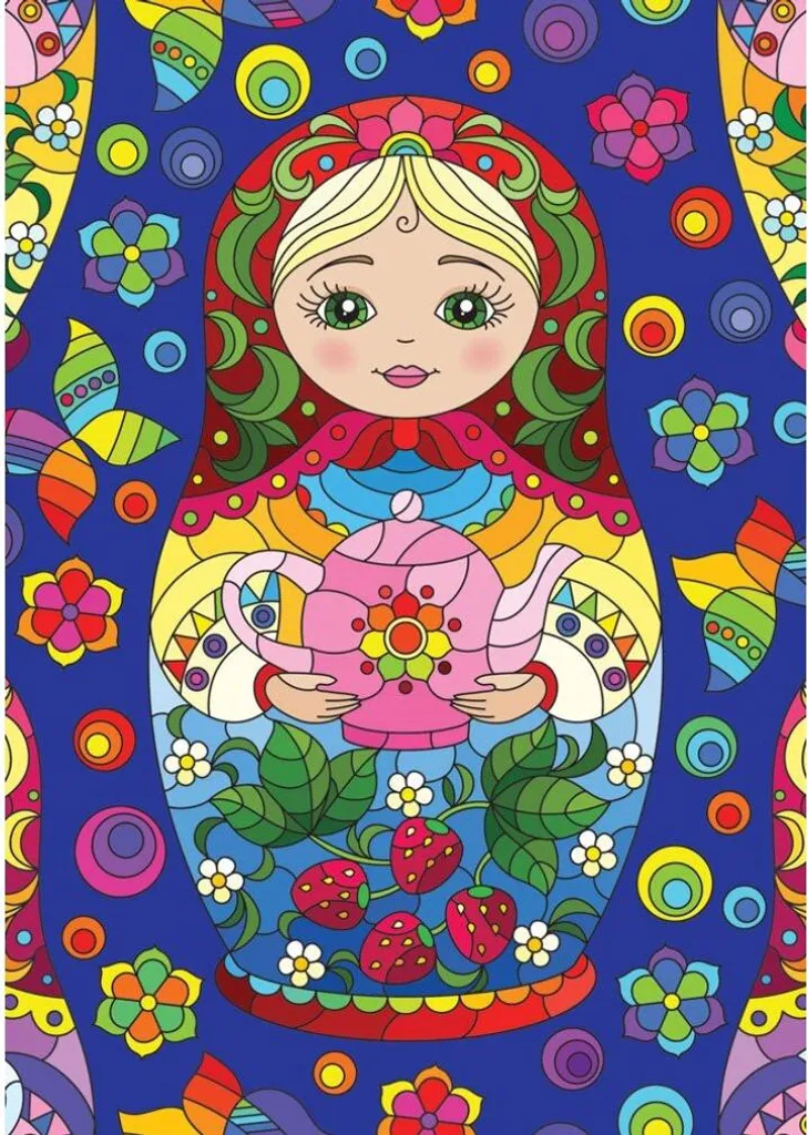 Casse-tête de 1000 pièces Matryoshka Yazz - Jeu de patience créatif