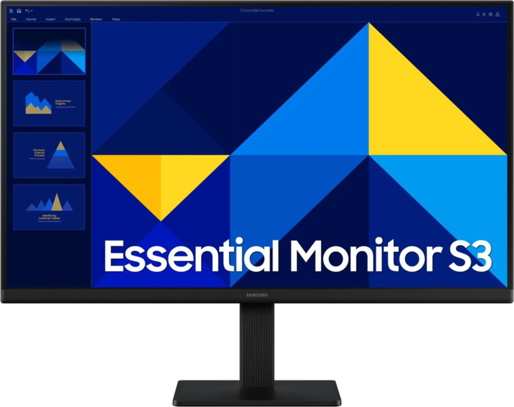 Samsung Essential S3 LS24D300GAUXEN - 24" - IPS - Full HD - Zdjęcie produktu 