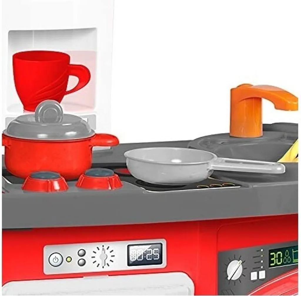 Cuisine Molto Kitchen Rouge Taille M : Jouet d'éveil robuste et fun - 3
