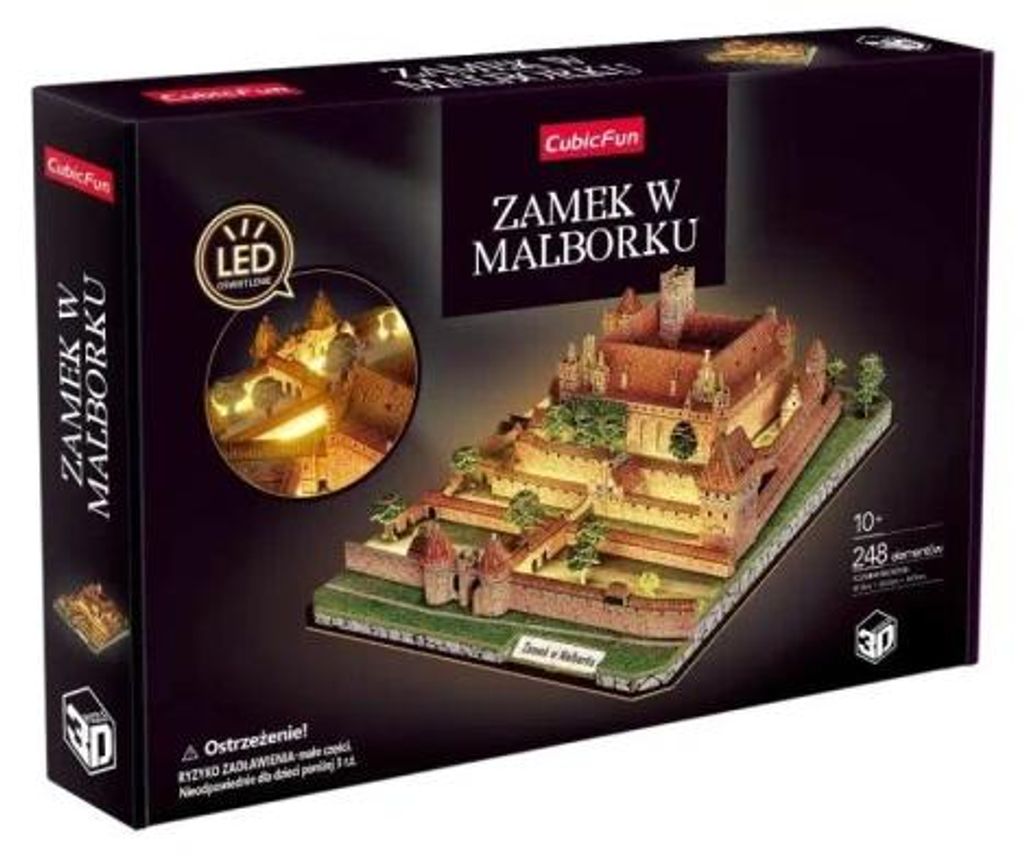 Puzzle 248: Il Castello di Malbork - Cubic Fun Immagine del prodotto 