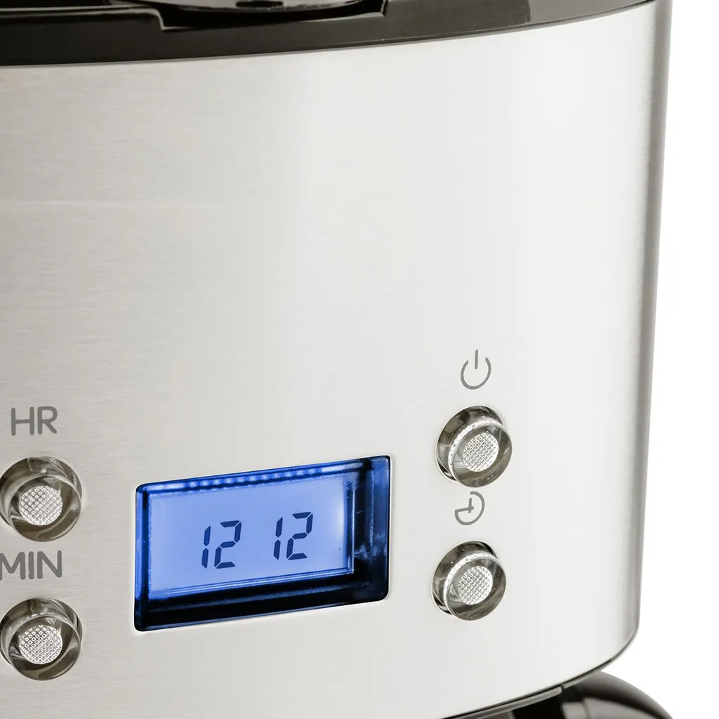 Macchina da caffè HKoenig MG30 Argento con Timer - Caffè Americano 1,5L - 5