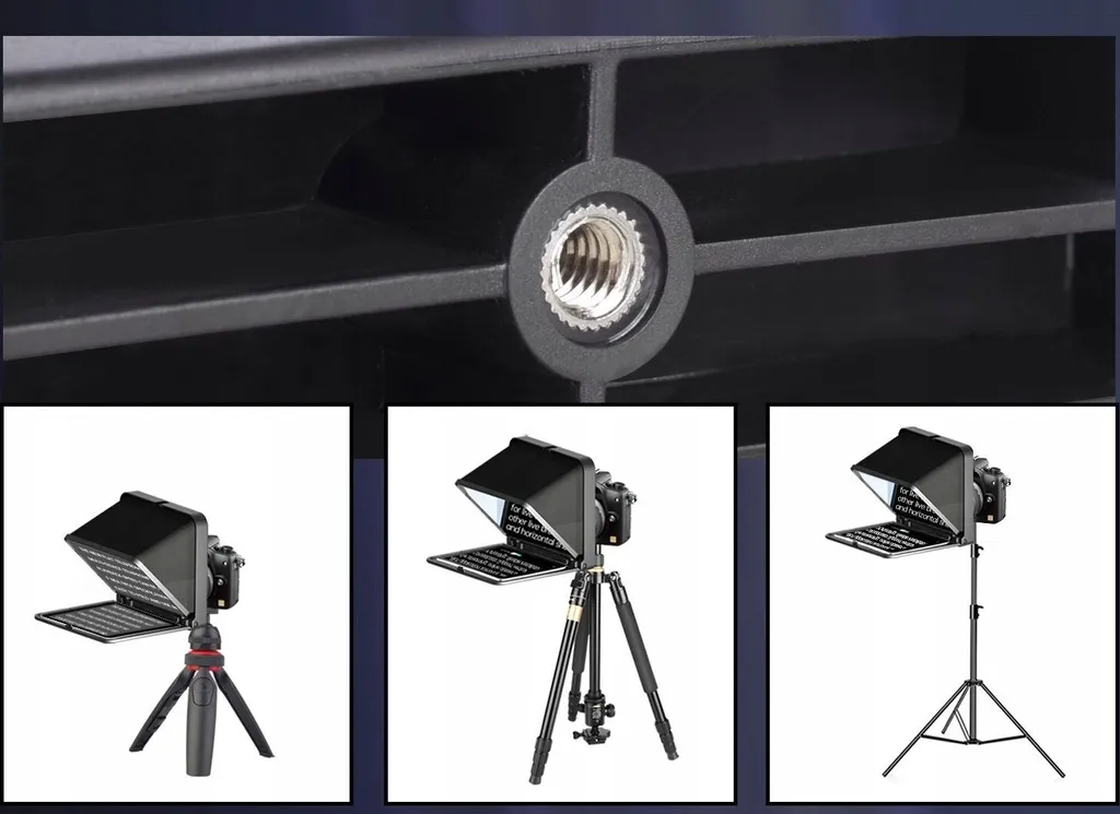 Lensgo Autocue TC7 Téléprompteur Compact pour Smartphone et Tablette - 11