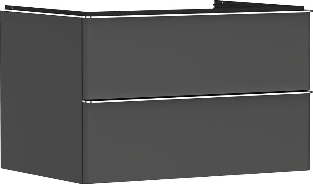 hansgrohe Xelu Q Waschtischunterschrank, 780x550, 2 Schubkästen, für Konsolen mit Aufsatzwaschtisch, 54075000