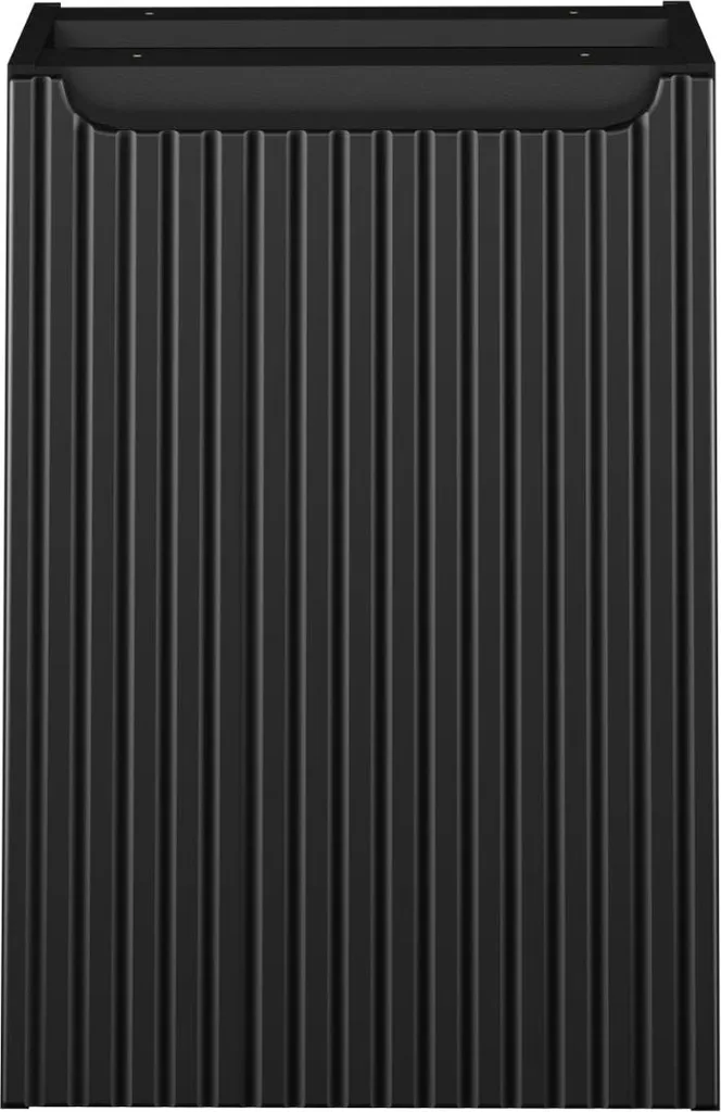 Petit Meuble de Rangement Linge Nova Noir 40cm pour Salle de Bain
