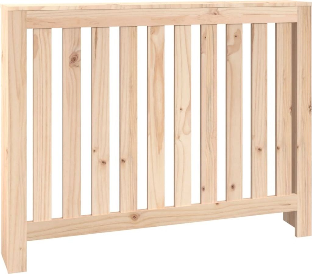 vidaXL Panele grzejnikowe 108,5x19x84 cm lite drewno Zdjęcie produktu 