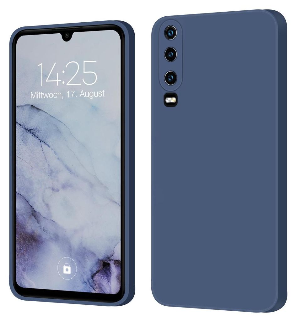 Hülle für Huawei P30 Case Cover Bumper Smartphone Softgrip Produktbild 