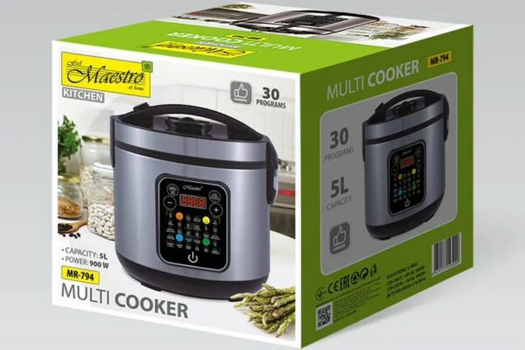 Multicuiseur Programmable Maestro MR794 - Repas Sains Prêts en un Clic - 4