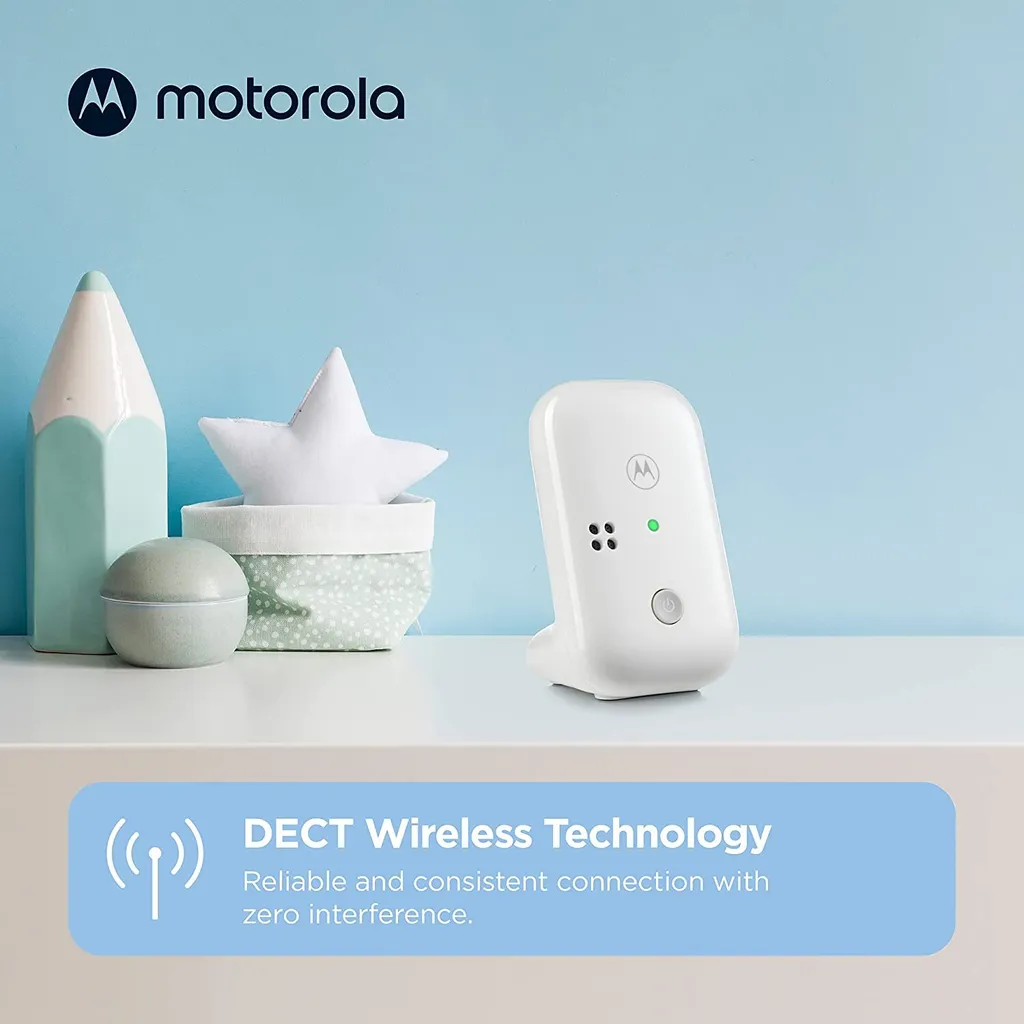 Motorola PIP10 Audio - Écoute-bébé numérique DECT sans interférence
