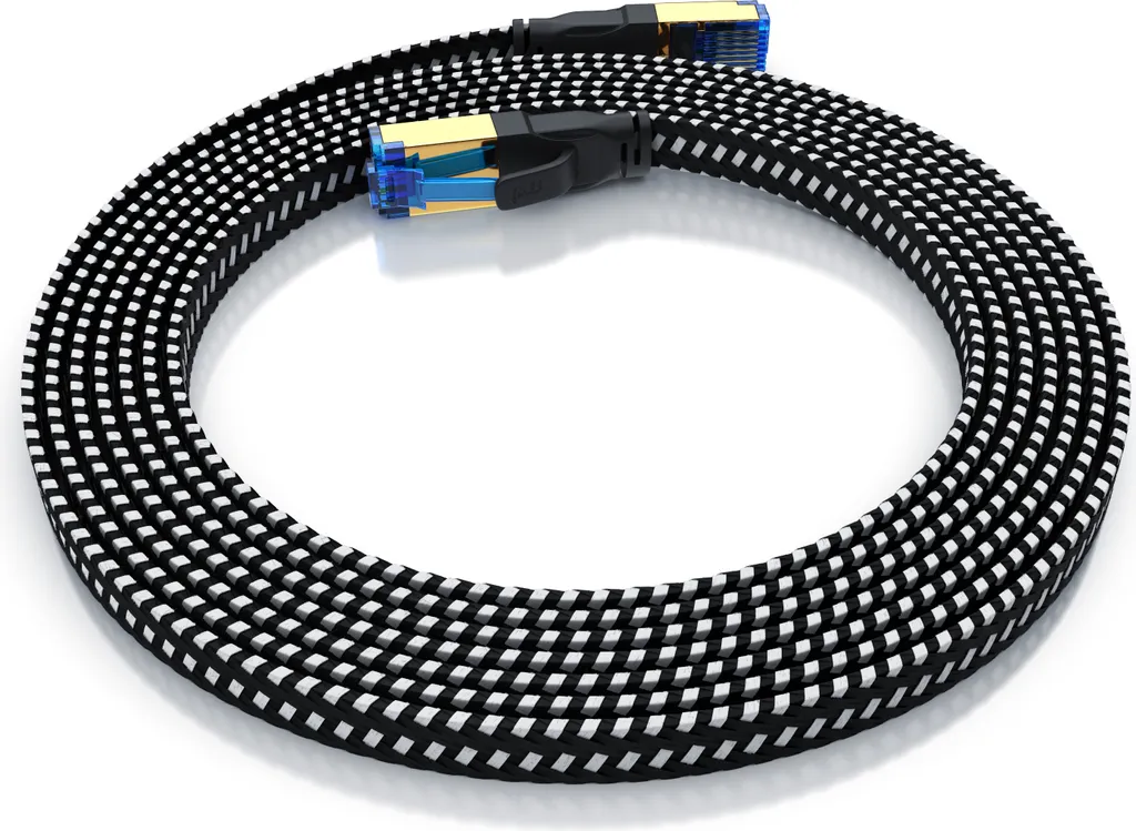 Primewire CAT 8 Cavo Patch 10m - 40 Gbit/s S/FTP Cotone Premium - 7