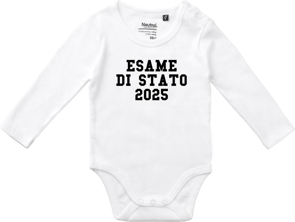 Huuraa Baby Body Esame di Stato 2025 Abschluss Italien 74 Produktbild 