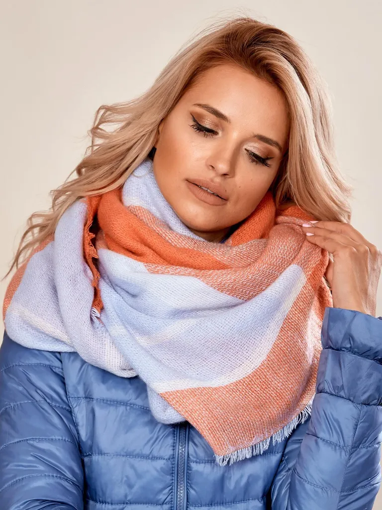 Sciarpa Donna Arancione Culla Lana Universale | Accessori Chic Inverno