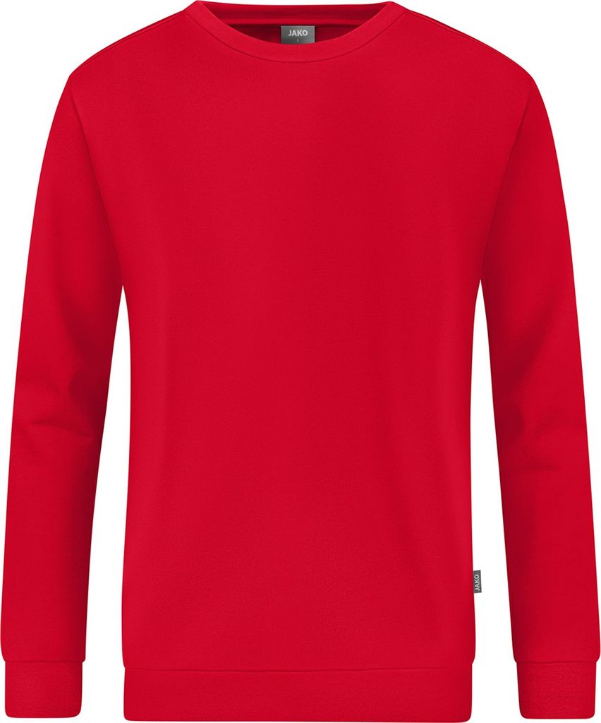 JAKO Unisex Sweat Organic, Farbe:rot, Größe:L