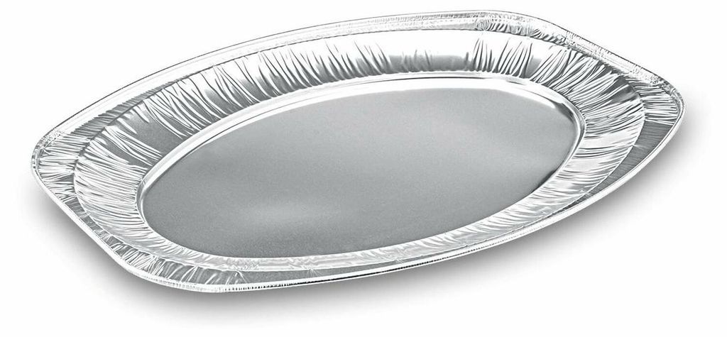 10x Alu-Catering-Platten Aluminium-Partyplatten Produktbild 