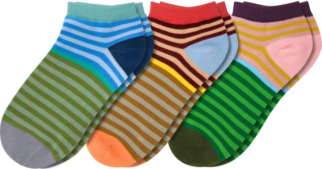 Remember Sneakersocken 3 Paar Größe 41-46